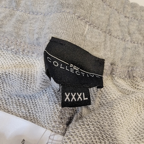 PSK COLLECTIVE Dolphin-Hem Shorts Curved Hem Varsity Plus Size 3X NWT! - Picture 12 of 14